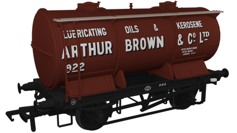 Rapido Trains 981003 OO Gauge Ammonium Nitrate / Chemical Tank Wagon – Arthur Brown and Co Ltd No.922