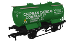 Rapido Trains 981004 OO Gauge Ammonium Nitrate / Chemical Tank Wagon – Chipman Chemical Co. Ltd No.73