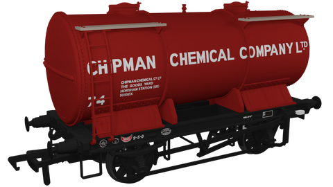Rapido Trains 981005 OO Gauge Ammonium Nitrate / Chemical Tank Wagon – Chipman Chemical Co. Ltd No.74