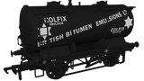 Rapido Trains 981007 OO Gauge Ammonium Nitrate / Chemical Tank Wagon – British Bitumen Emulsions ‘Colfix’ No.88