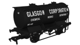Rapido Trains 981013 OO Gauge Ammonium Nitrate / Chemical Tank Wagon – Glasgow Corporation Chemical Department No.42
