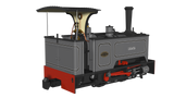 Rapido Trains 986501 OO-9 Gauge Kerr Stuart Sirdar ‘Diana’ – Lined Grey DCC FITTED