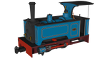 Rapido Trains 986504 OO-9 Gauge Kerr Stuart Sirdar – Lined Blue DCC FITTED