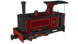 Rapido Trains 986506 OO-9 Gauge Kerr Stuart Sirdar – Lined Maroon DCC FITTED