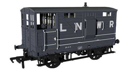 Rapido Trains 987002 OO Gauge LNWR D17b Brake – LNWR No.960b