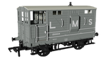 Rapido Trains 987003 OO Gauge LNWR D17b Brake – LMS (pre-36) No.135554