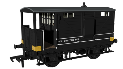 Rapido Trains 987011 OO Gauge LNWR D17b Brake – NCB No.1