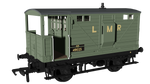 Rapido Trains 987012 OO Gauge LNWR D17b Brake – LMR No.AD49025