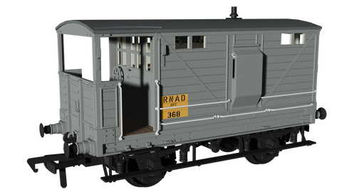 Rapido Trains 987014 OO Gauge LNWR D17b Brake – RNAD No.368