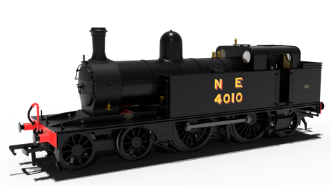 Rapido Trains 989008 OO Gauge LNER C12 Tank – No.4010 LNER Wartime Black