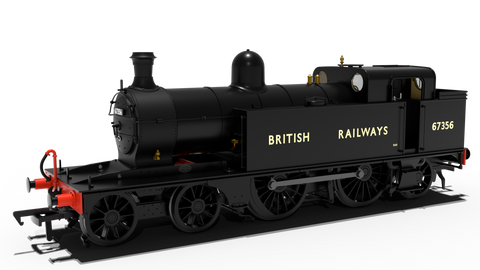 Rapido Trains 989009 OO Gauge LNER C12 Tank – No.67356 British Railways Black