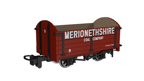 Rapido Trains 990005 OO-9 Gauge Dropside Open – Merionetshire Coal Co. No.9