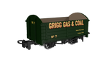 Rapido Trains 990006 OO-9 Gauge Dropside Open – Grigg Gas & Coal No.7