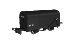Rapido Trains 990201 OO-9 Gauge Gunpowder Van – Plain Black No.31