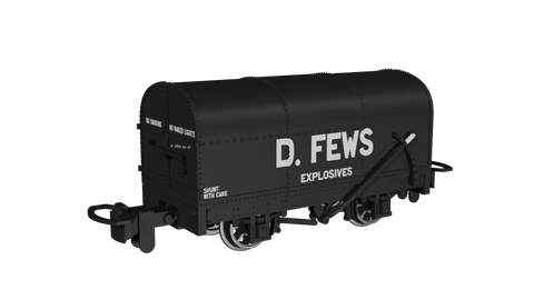 Rapido Trains 990205 OO-9 Gauge Gunpowder Van – D. Fews Explosives