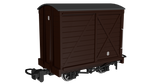 Rapido Trains 990302 OO-9 Gauge Covered Van – Plain Brown No.8