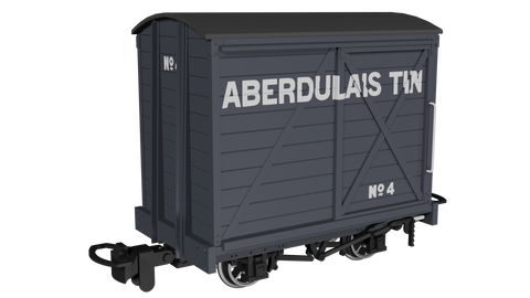 Rapido Trains 990307 OO-9 Gauge Covered Van – Aberdulais Tin No.4