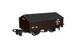 Rapido Trains 990402 OO-9 Gauge Peaked Roof Van – Brown ‘Lime’ No.24