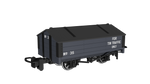 Rapido Trains 990407 OO-9 Gauge Peaked Roof Van – Dark Grey ‘Tin’ No.35