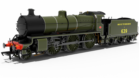 Rapido Trains 992501 OO Gauge SR U Class No.A639 - SR Lined Olive - DCC Sound