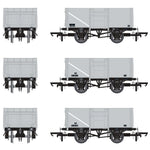 Accurascale 1027 OO Gauge BR 16T Mineral - 1/109 - BR Freight Grey - Pack F