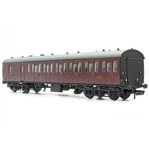 Accurascale 2351 OO Gauge BR Mk1 57' Non-Gangway Coach - BS - Plain Maroon M43271
