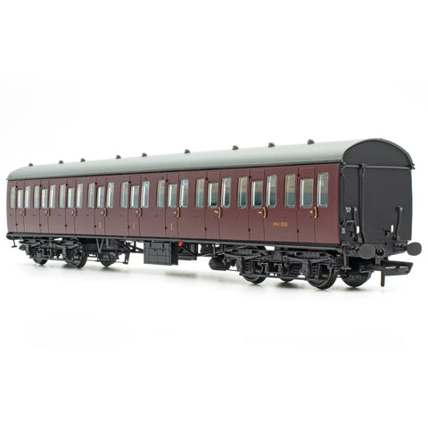 Accurascale 2356 OO Gauge BR Mk1 57' Non-Gangway Coach - C - Plain Maroon M41000