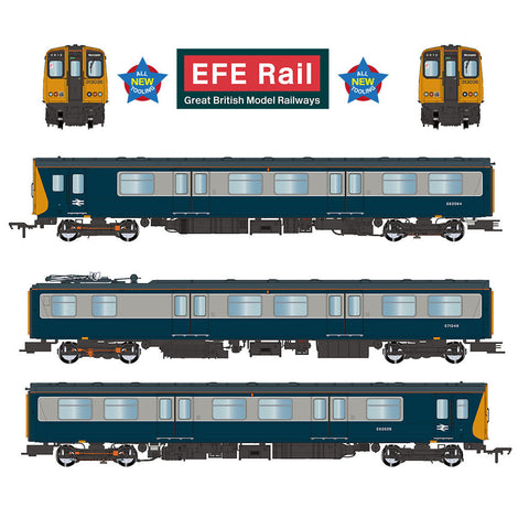 EFE Rail E81002 OO Gauge Class 313 3-Car EMU 313036 BR Blue & Grey