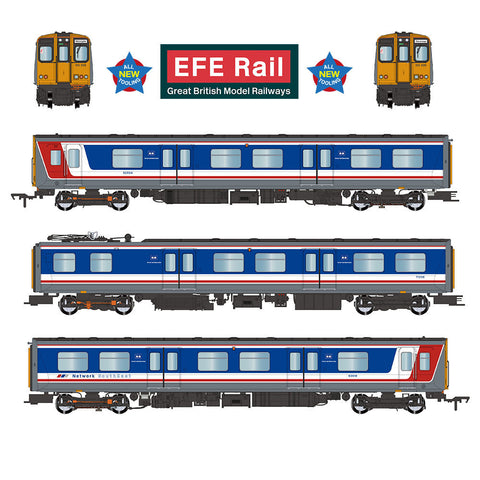 EFE Rail E81004 OO Gauge Class 313 3-Car EMU 313026 BR Network SouthEast