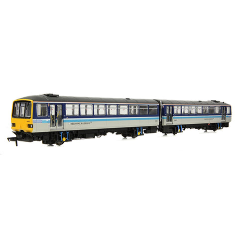 EFE Rail E83032 OO Gauge Class 144 2-Car DMU 144013 BR Regional Railways
