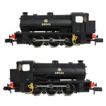 EFE Rail E85502 N Gauge WD Austerity (J94) Saddle Tank 68043 BR Black (Early Emblem)