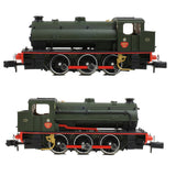 EFE Rail E85506 N Gauge WD Austerity Saddle Tank Army 92 'Waggoner' Army Green