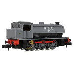 EFE Rail E85508 N Gauge WD Austerity Saddle Tank 85 M.S.C. (Manchester Ship Canal) Lined Grey