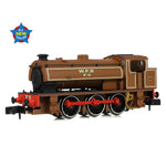 EFE Rail E85509 N Gauge WD Austerity Saddle Tank No. 15 W.P.R (Wemyss Private Railway) Brown