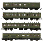 EFE Rail E86012 OO Gauge LSWR Cross Country 4-Coach Pack SR Maunsell Green