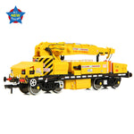 EFE Rail E87047 OO Gauge Plasser 12T YOB Diesel-Hydraulic Crane DRP81522 BR Departmental Yellow
