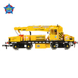 EFE Rail E87048 OO Gauge Plasser 12T YOB Diesel-Hydraulic Crane DRP81513 Departmental Yellow