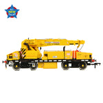 EFE Rail E87048 OO Gauge Plasser 12T YOB Diesel-Hydraulic Crane DRP81513 Departmental Yellow