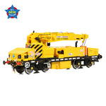 EFE Rail E87048 OO Gauge Plasser 12T YOB Diesel-Hydraulic Crane DRP81513 Departmental Yellow