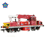EFE Rail E87049 OO Gauge Plasser 12T YOB Diesel-Hydraulic Crane DRP81523 Javis/Fastline Maroon