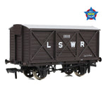 EFE Rail E87051 OO Gauge LSWR 10T Ventilated Van LSWR Brown