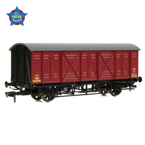 EFE Rail E87060 OO Gauge GWR 10T 'Bloater' Fish Van BR Crimson