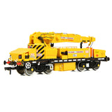 EFE Rail E87108 OO Gauge Plasser 12T YOB Diesel-Hydraulic Crane DRP81515 BR Departmental Yellow