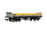 EFE Rail E87120 OO Gauge BR YCV 'Turbot' Bogie Ballast Wagon BR Engineers Grey & Yellow