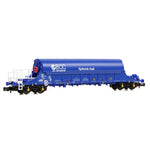 EFE Rail E87520 N Gauge PBA Tiger Wagon TRL 33 70 9382 061 ECC Blue