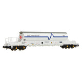 EFE Rail E87528 N Gauge PBA Tiger Wagon TRL 11601 ECC International White