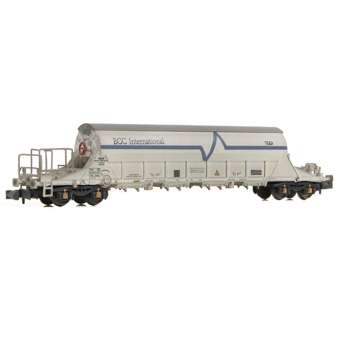 EFE Rail E87530 N Gauge PBA Tiger Wagon TRL 11606 ECC International White [W]