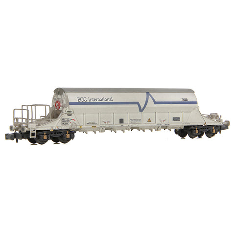 EFE Rail E87531 N Gauge PBA Tiger Wagon TRL 11610 ECC International White [W]