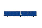 Jouef HJ6237 HO Gauge EVS 3 Axle Tarpaulin Wagon IV