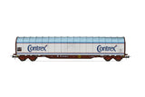 Jouef HJ6275 HO Gauge SNCF Rils Bogie Tarpaulin Wagon Contrex V